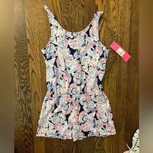 Lilly Pulitzer girls romper NWT size large